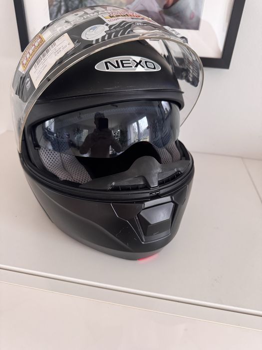 Kask motocyklowy,quad  hjc rpha max evo polo czarny mat.