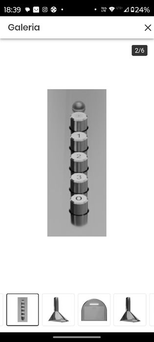 Okap kuchenny stan nowy