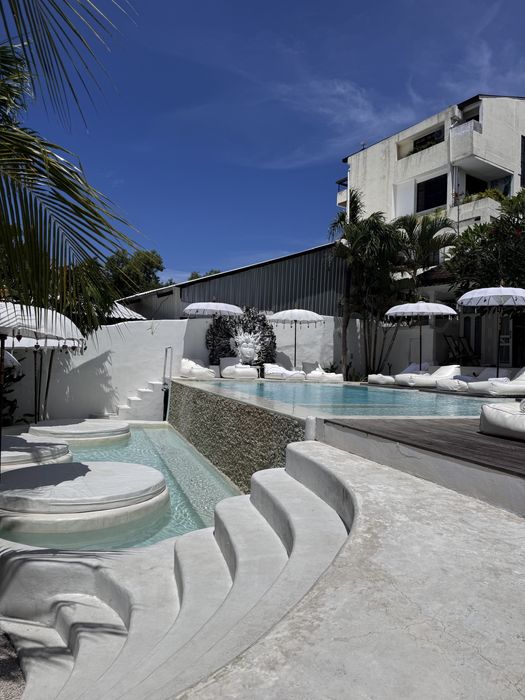 Fotel Ogrodowy Basenowy Boho Taras Swietny Matriał Leżak Nowy