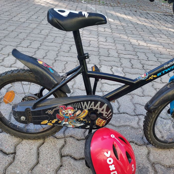 Rower Btwin Decathlon 16cali Pirat gratis kask