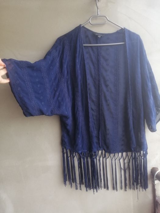 Narzuta narzutka frędzle lato na strój Uni