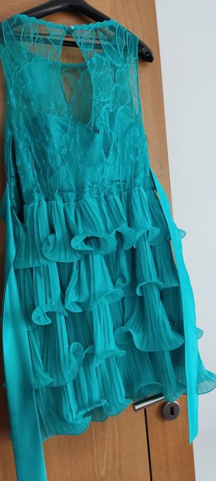 Vestido azul marinho