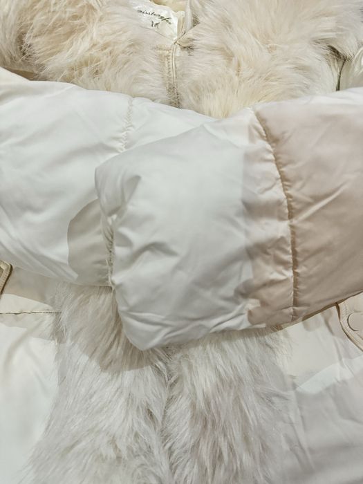 Пуховик зимовий prada з хутром