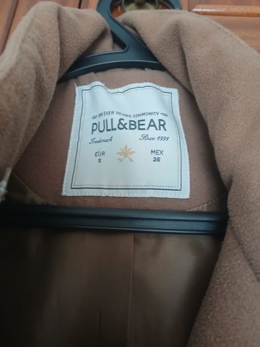 Casaco camel pull&bear