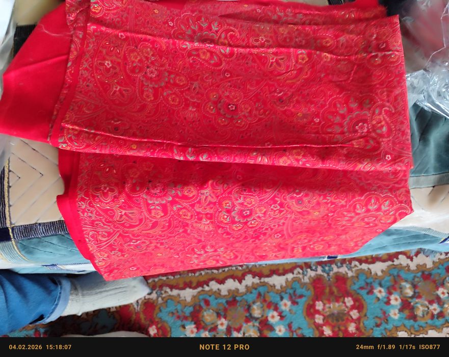 Отрезы хлопковой ткани