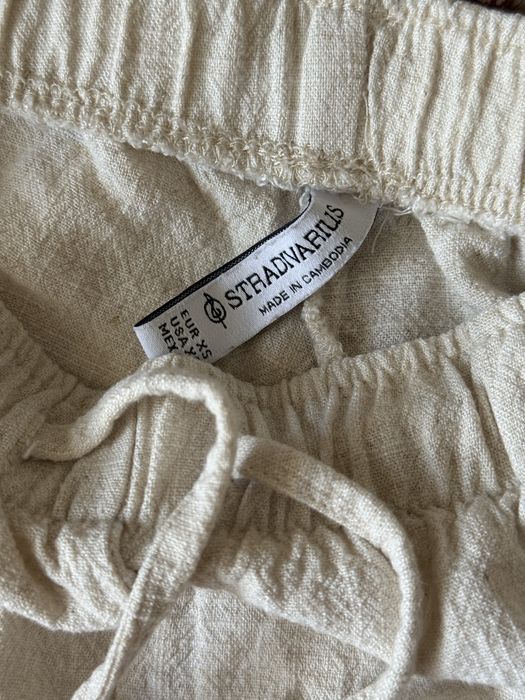 Штаны льяные stradivarius размер xs