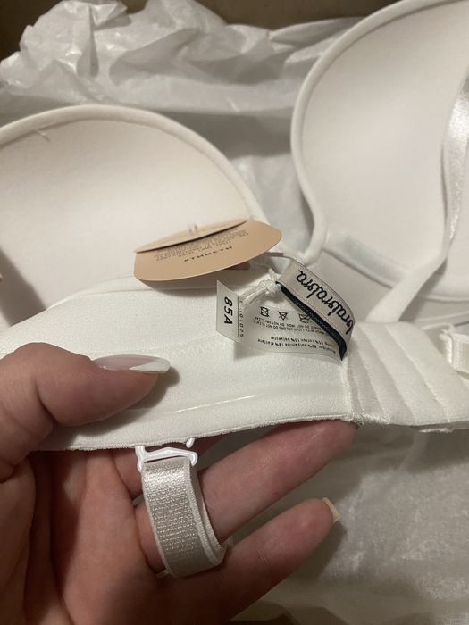 Бра с пуш-апом білий brabrabra балконет