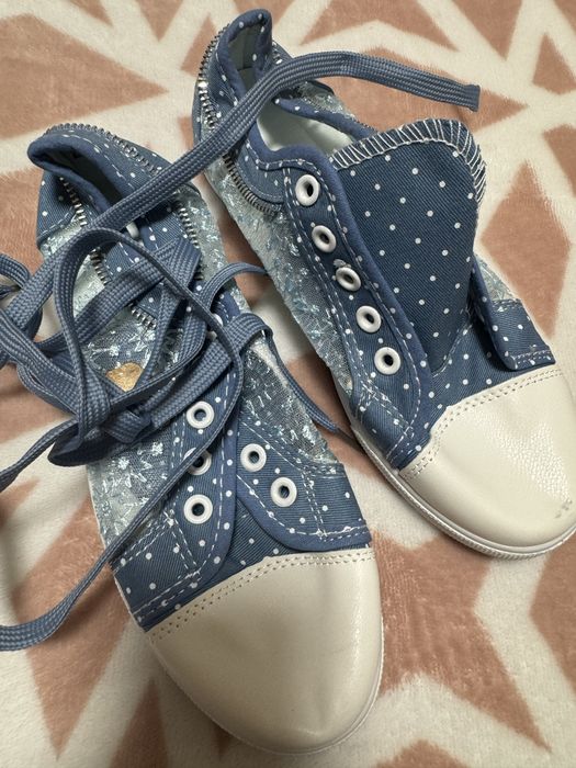 Sapatilhas azuis senhora