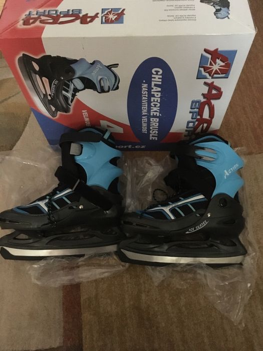 Łyżwy hokejewe  regulowane rozm. 34-37