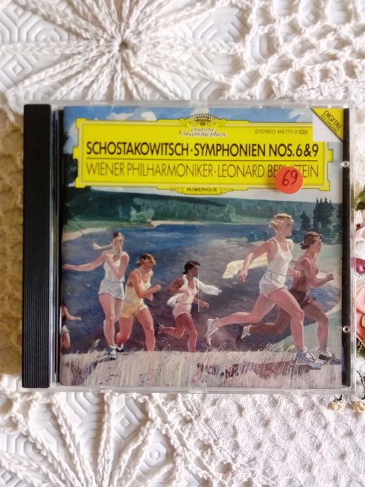 Bernstein, Deutsche Grammophon, Szostakowicz, Symfonie 6 i 9, CD