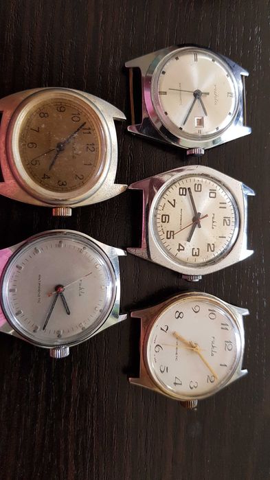 Mechaniczne zegarki Ruhla *5 szt*