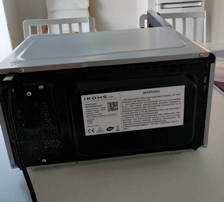 Microondas IKOHS Cinzento Metalizado