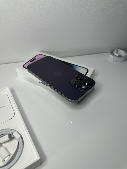 iPhone 14 PRO 128 GB | 100% Kondycji | PIĘKNY!