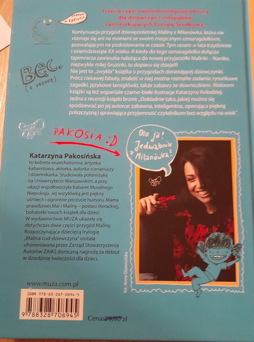 Książka Malina miód dziewczyna