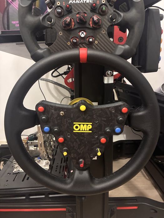 Volante simracing OMP USB fanatec simagic moza rally