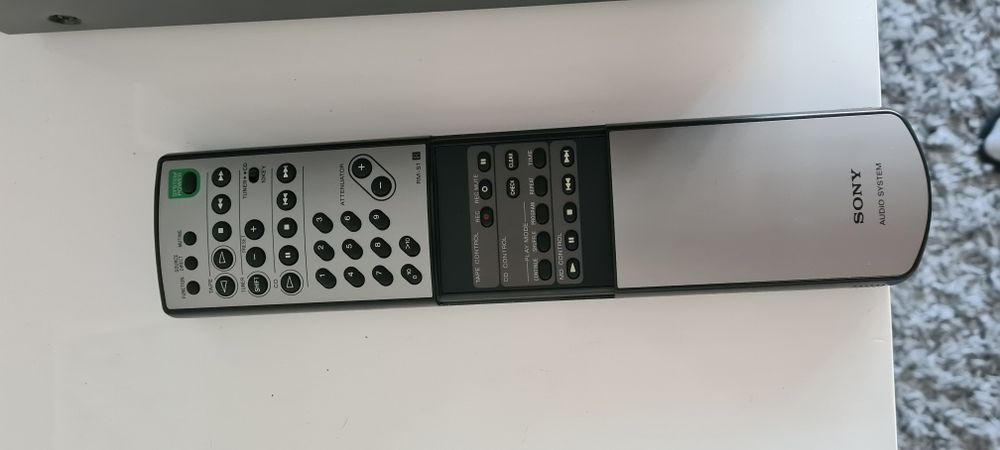 Wieża Sony TA S2, CD, Tuner, boczki piano grey