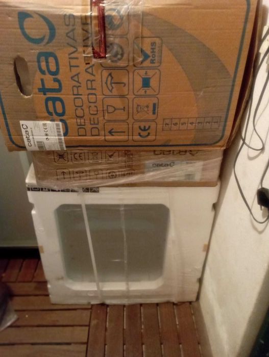 Forno+placa,banca e exaustor NOVOS