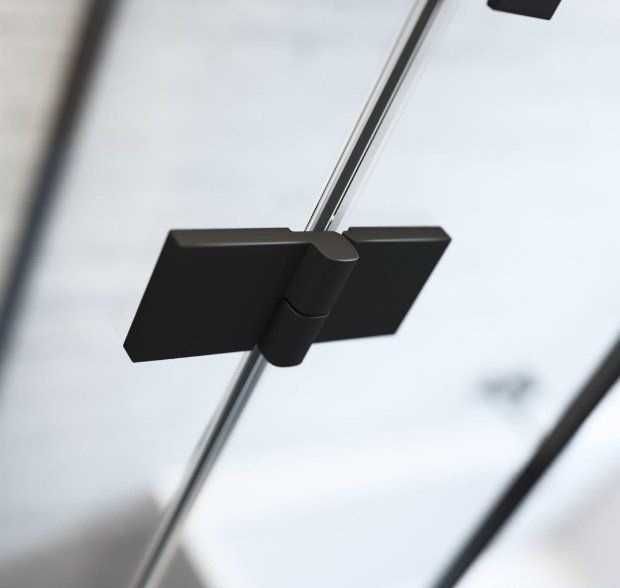 Drzwi do kabiny prysznicowej Radaway Essenza New Black DWJ 90 lewe