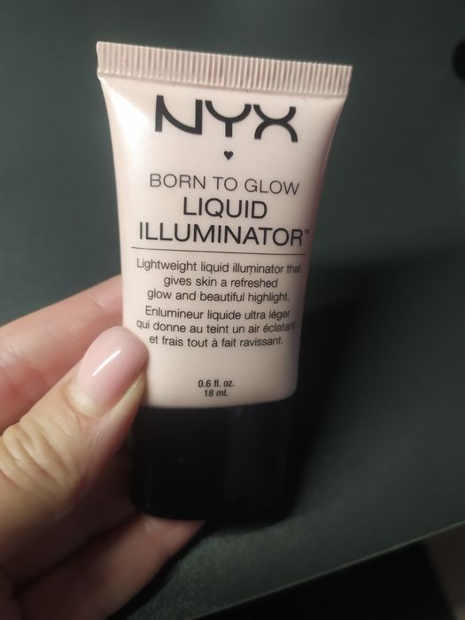 NYX хайлайтер пудра , водостойкая база под тени, жидкий люминайзер