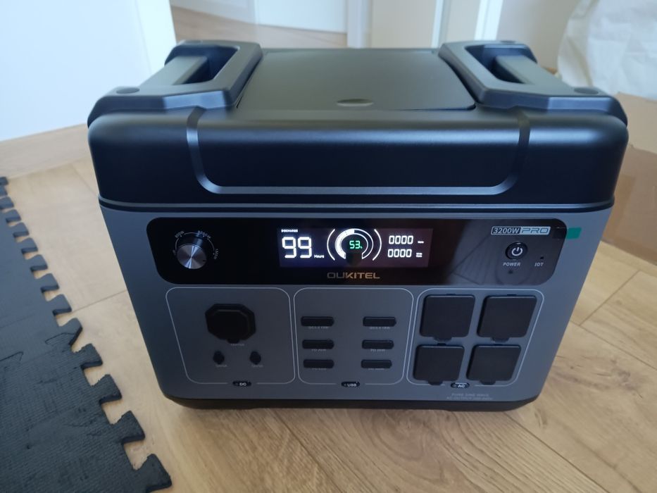 Przenośna Stacja Zasilania OUKITEL P2001E PRO 2048Wh | 3200W | LiFePO4 | UPS