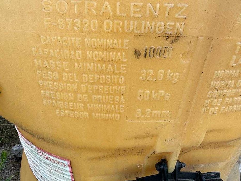 Reservatório de combustível para aquecimento (1000 L)