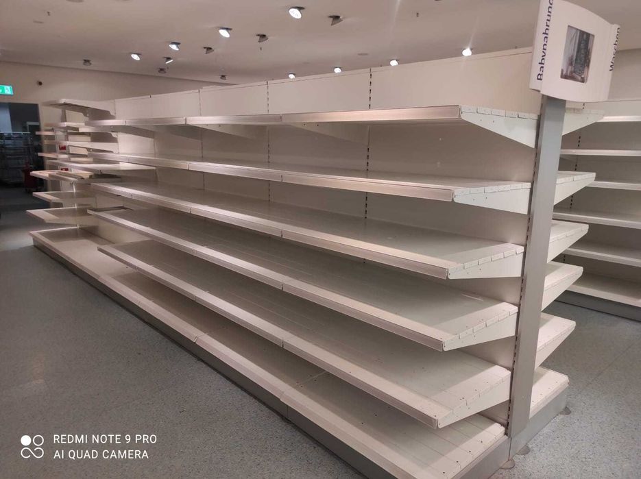 PROMOCJA 299pln Regał do sklepu magazynu biały metalowy Otto Kind