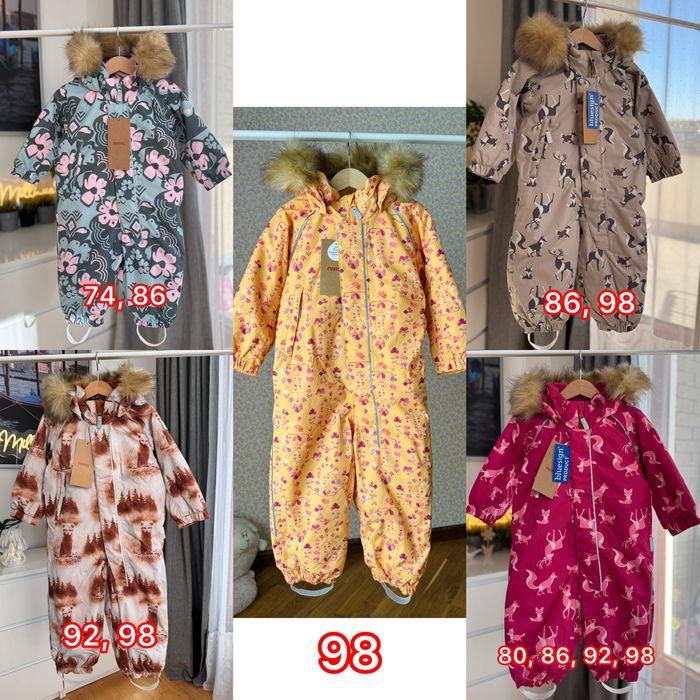 Зимовий комбінезон Reima tec Lappi 74,80,86,92,98р