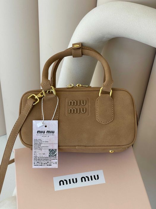 Женская сумка Miu Miu Arcadie Textile через плече Миу Миу
