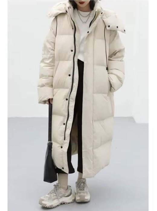 Теплий зимовий пуховик