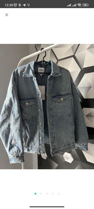 Куртка жіноча джинсова Зара Zara S - XL