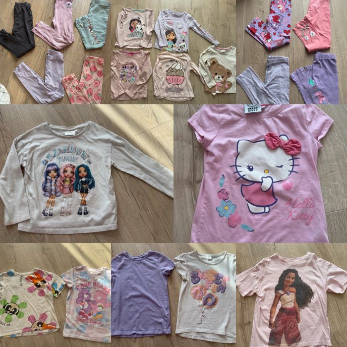 Paka ubrań dla dziewczynki 110-122