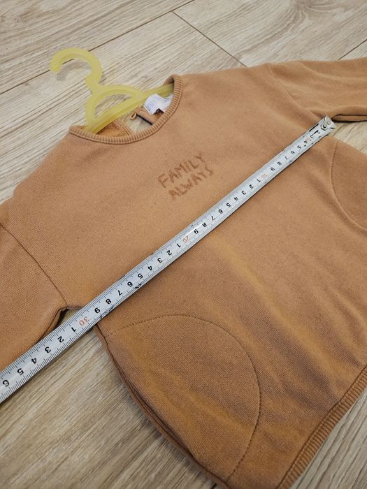 Bluza z napisem Zara r80 stan idealny kieszenie