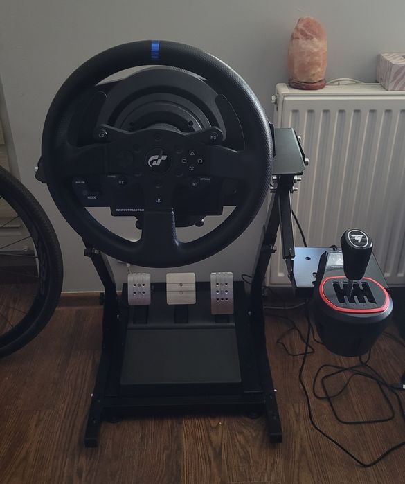 Kierownica thrustmaster T300rs gt edition + stelaż + shifter + hydrołapa