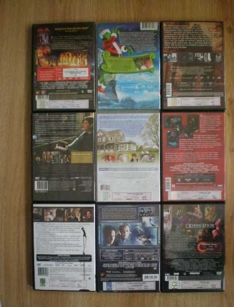 19 dvds Porkys FX Hitchcook Nuno Gomes Ficheiros Secretos Vulcão Evil