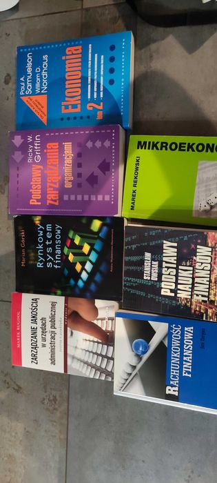 Sprzedam książki finanse i rachunkowość