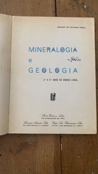 Mineralogia e geologia