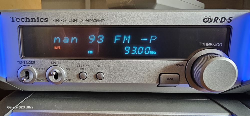 Technics SC-HD505 microzestaw z Mini Disc i pilotem-bdb stan