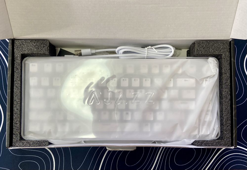 Ajazz Ak820Max  Белая Новая