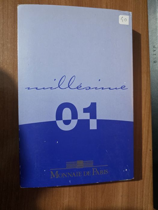 conjunto de moedas de Euro da França,