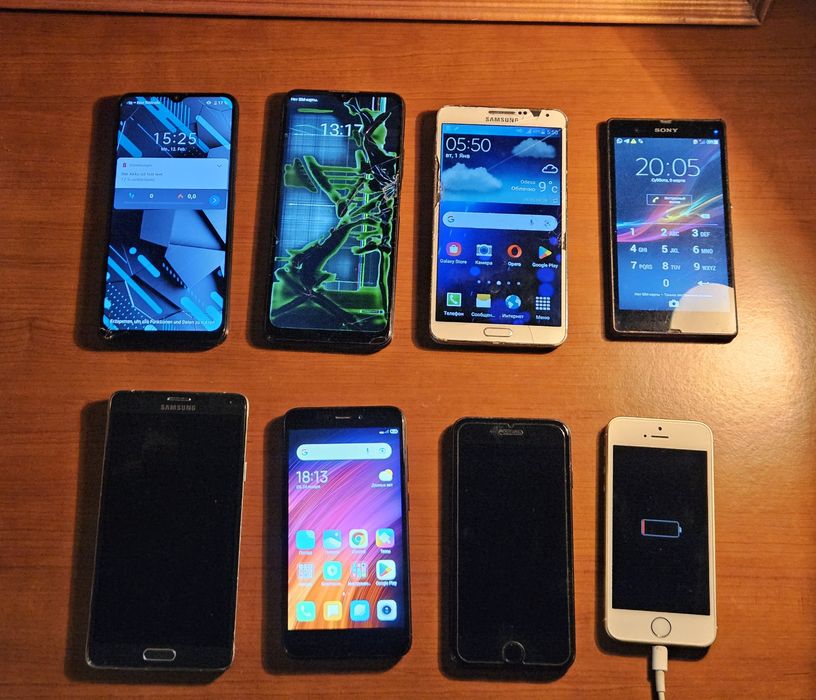 Смартфоны и iPad на запчасти или ремонт, цена за всё
