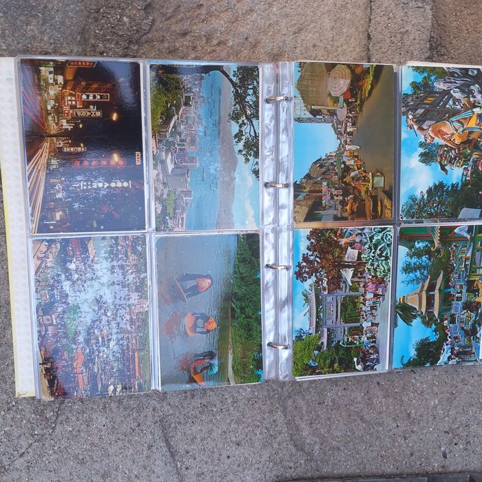 Lote de postais ilustrados
