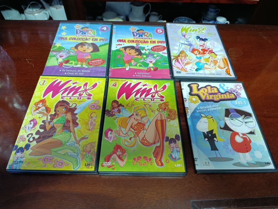 DVD animação antigas