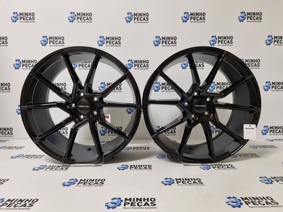 Jantes Veemann (V-FS52) em 19 (5x112) Preto Brilho