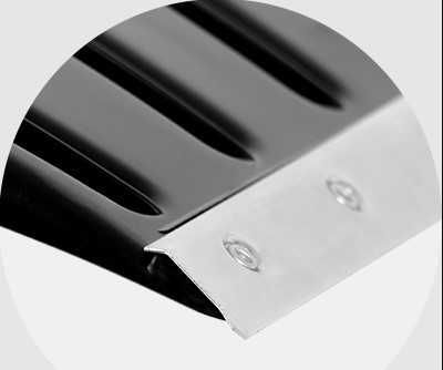 Ківш для збирання снігу скрепер Intertool колеса 660x320 лопата ковш