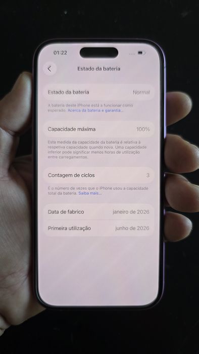 Iphone 16 128Gb Rosa - como novo