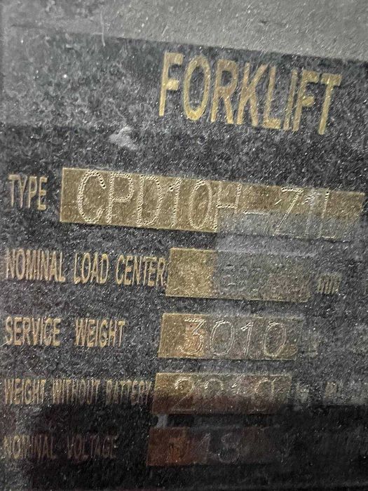 Навантажувач електричний CPD10H-Z1L б/у