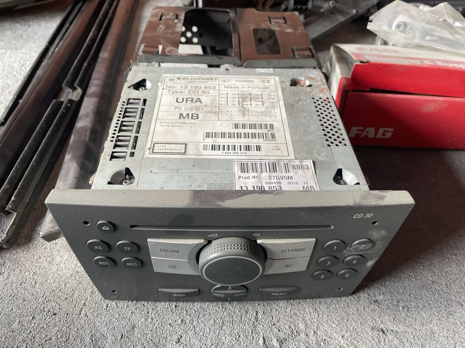 магнитола vectra c