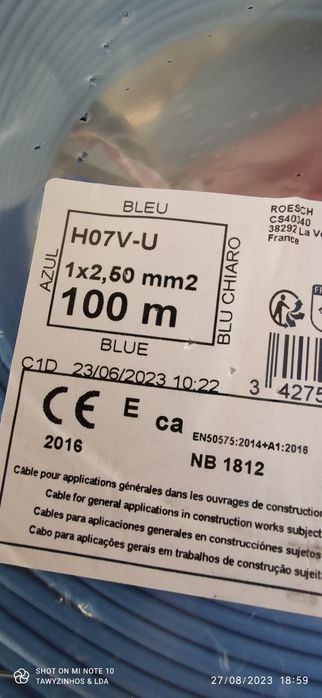 2.5 mm Electrical Wire64171746055938120