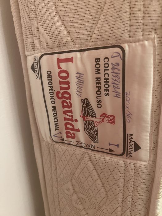 Colchao 2m por 1,60 como novo. Marca : bom repouso.