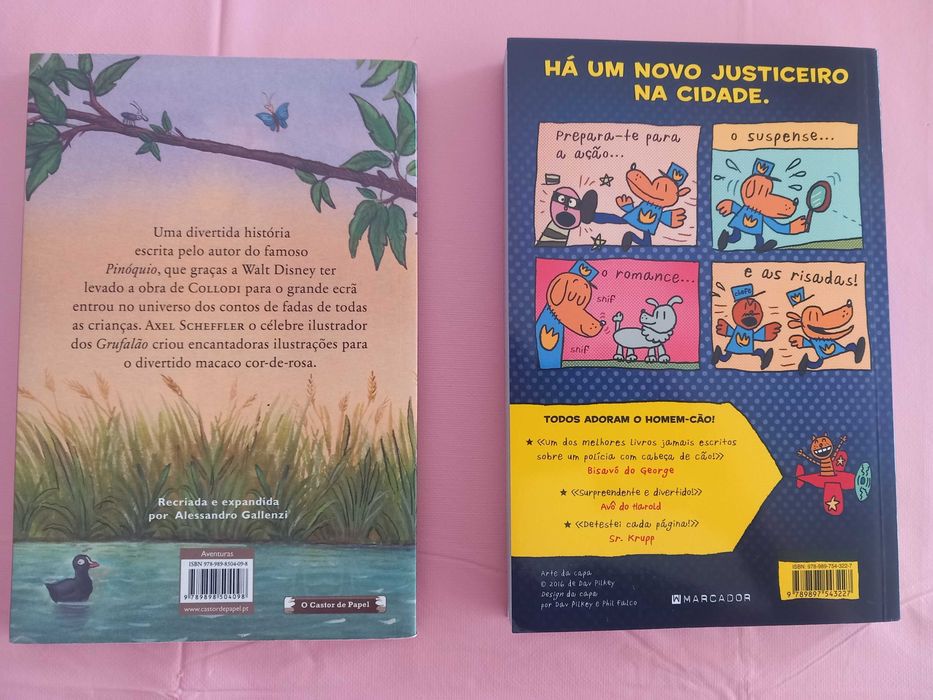 O Homem Cão; As Aventuras de Pipi, o Macaco Cor de Rosa